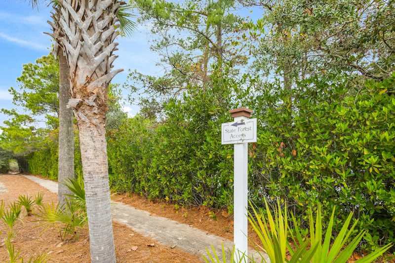 Lose yourself in the serene beauty of the state park. Trail head is within the community.