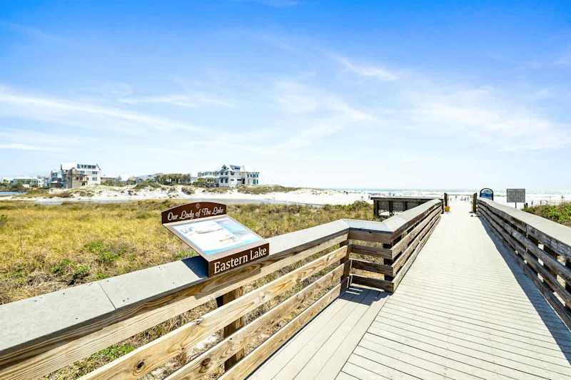 Eastern Lake Beach Access is just a .5 mile from the home!