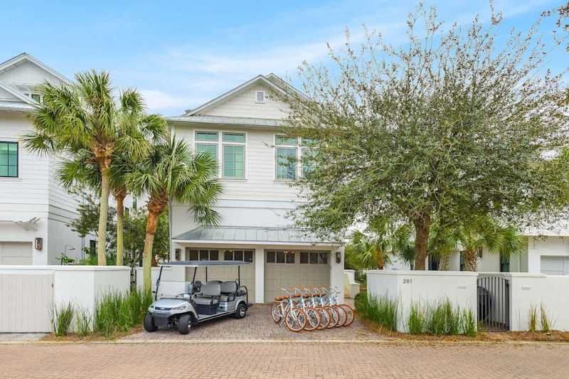 Home includes two driveway parking spaces.