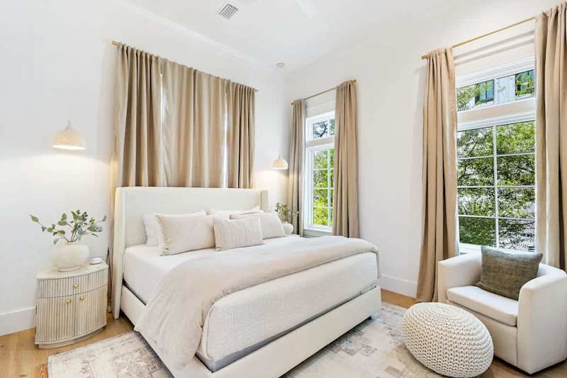 Bedroom #1 features a king bed and ensuite.