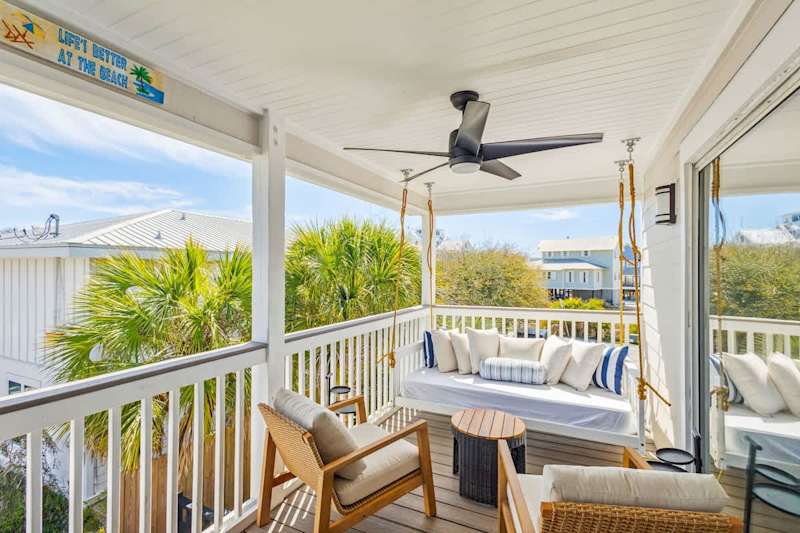 Enjoy the gulf views and breeze from your cozy private balcony!