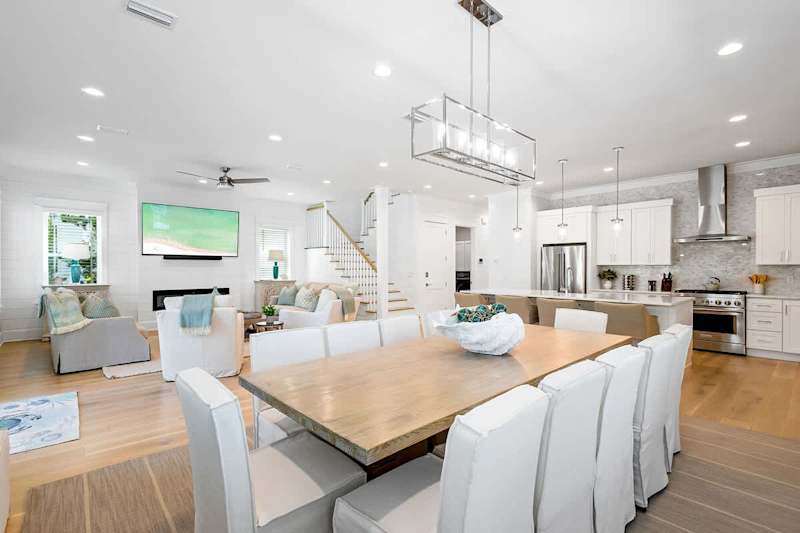Open concept perfect for gathering.