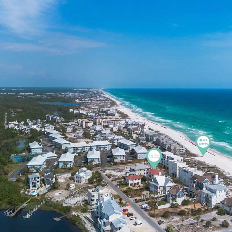 It's beach front without the beach front pricing!