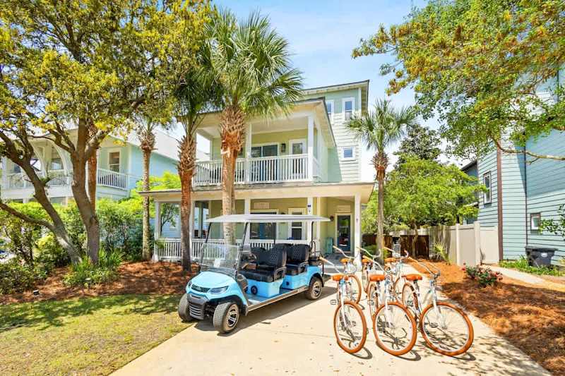 Home features two driveway parking spaces.