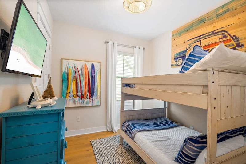 Fun bunkroom for the kids!