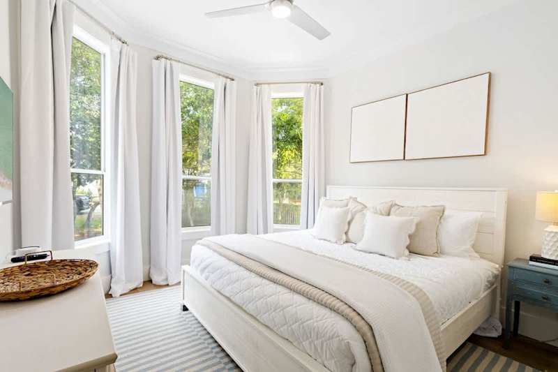 Bedroom #2 features a king bed, smart tv and ensuite.