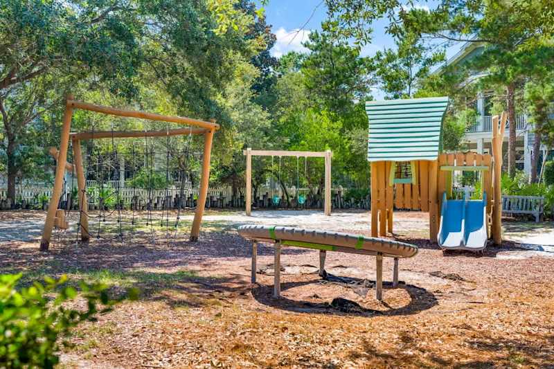 Watersound features a playground- perfect for the kiddos!