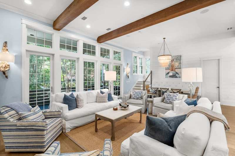 Gorgeous open floor plan perfect for gatherings!