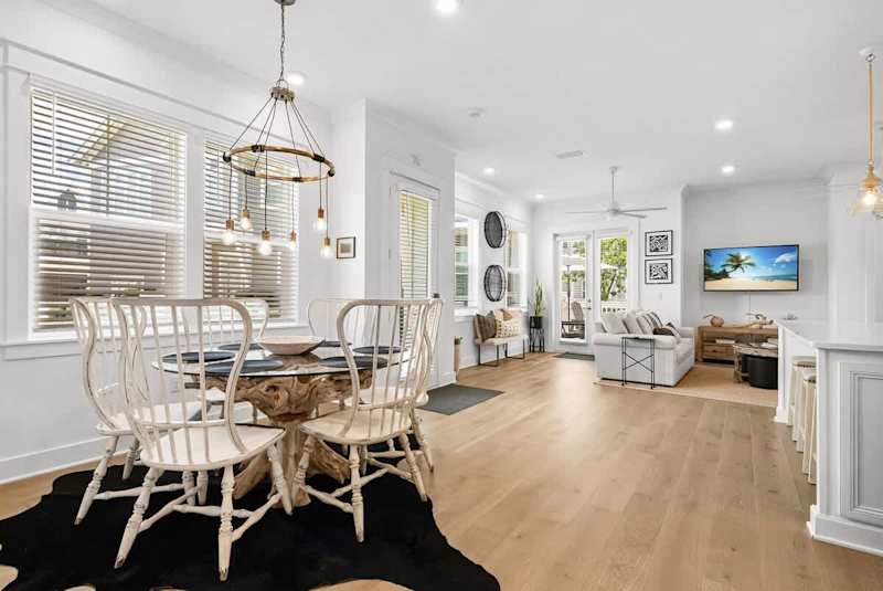 Spacious open floor concept.