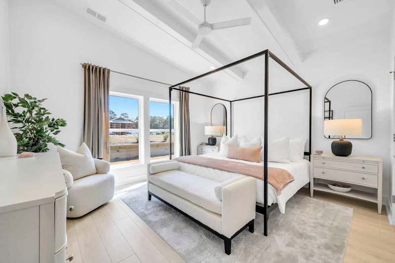 Bedroom #1 features a king bed and ensuite.