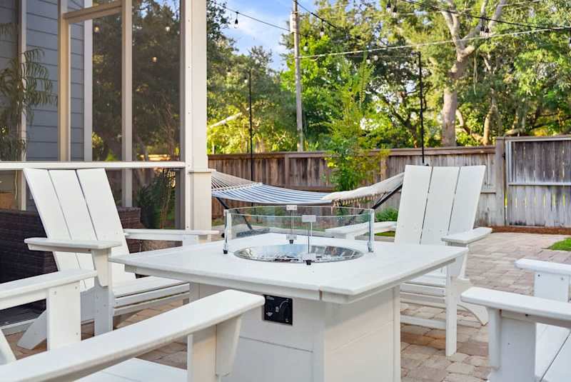Enjoy the firepit!