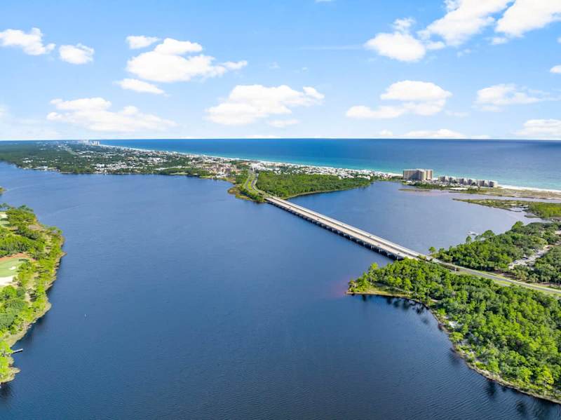Home is near Lake Powell and the Gulf.