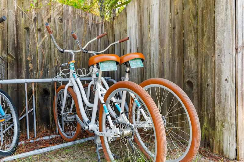 2 complimentary adult bikes included in your stay.