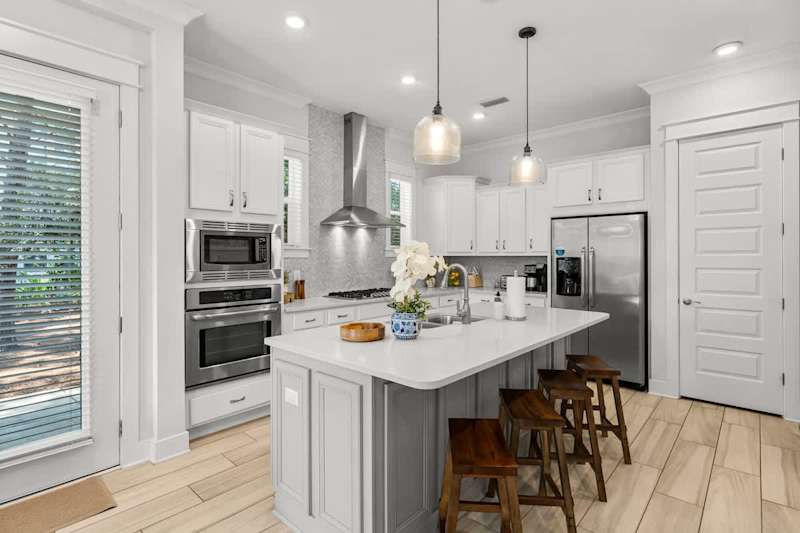 Enjoy cooking with family in the gourmet kitchen!