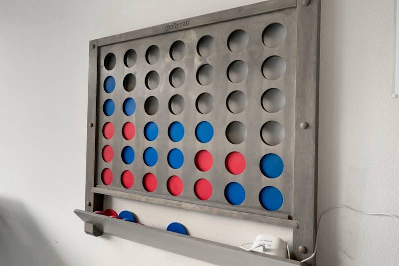 Kids (and Adults) will love the added games available during the stay!