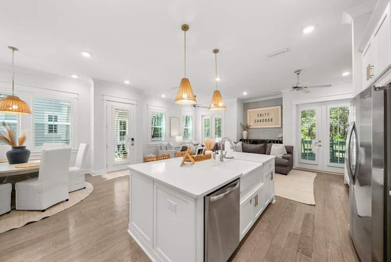 Enjoy cooking with family in the gourmet kitchen!