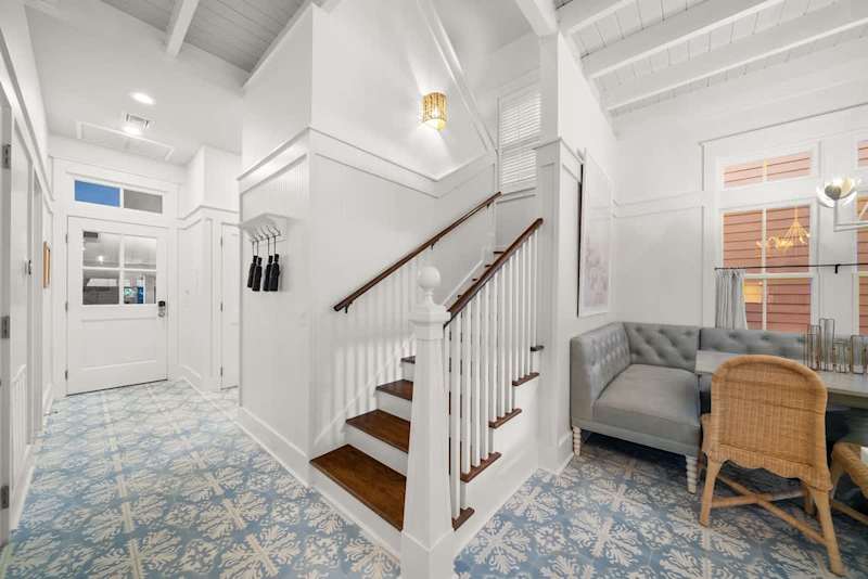 Access to second floor.