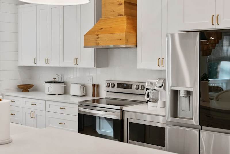 Cooking essentials included in your stay.