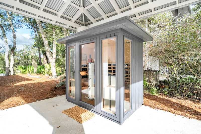 Home features a sauna for your use!