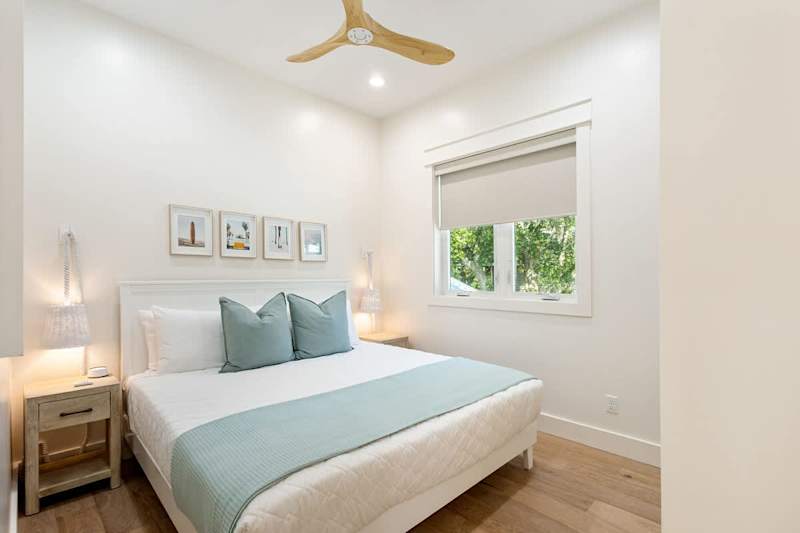 Bedroom #3 features king bed.