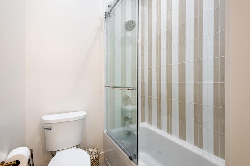 Second floor Jack & Jill bathroom.