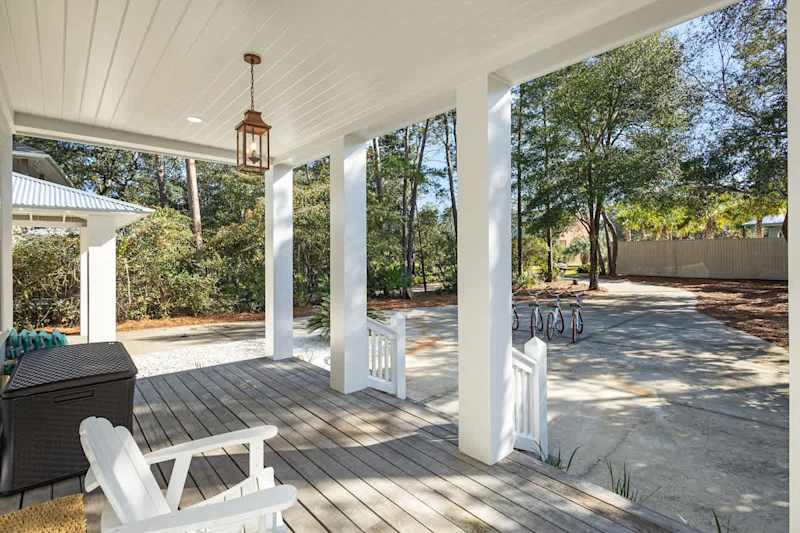 Have your morning coffee on the covered front porch!