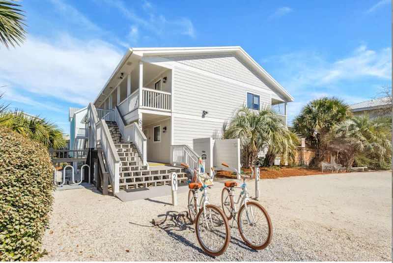 Home includes 2 adult bikes.