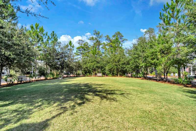Take in the ocean breeze at the community green space.