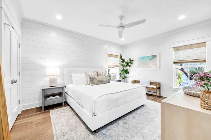 Bedroom #2 features a king bed, smart tv and ensuite.