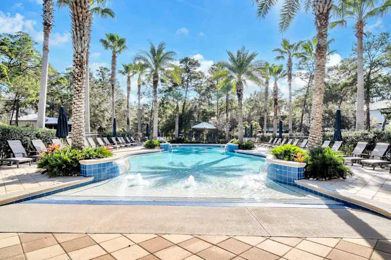 Enjoy the resort-style, zero-entry community pool just across the street from the home.