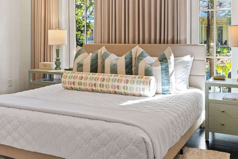 Bedroom #1 features a king bed, smart tv and ensuite.