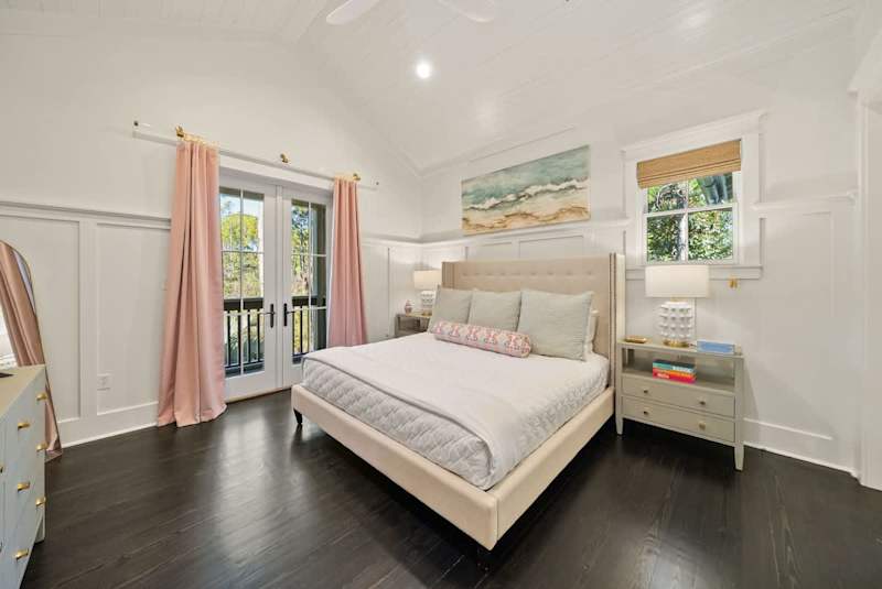 Bedroom #2 features a king bed, smart tv, and ensuite.