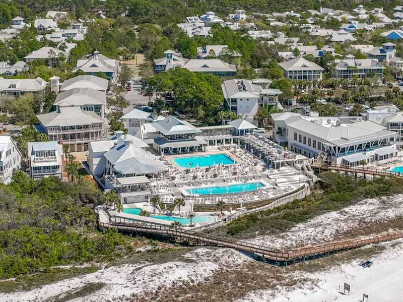 Watercolor Beach Club included with your stay!