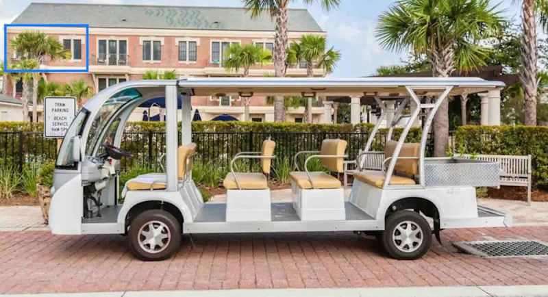 Take the seasonal tram (March - October (9-5:30)) down to the deeded beach access!