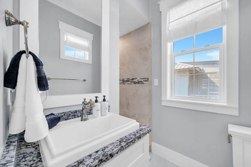 Third Floor Bathroom Features Walk-In Shower