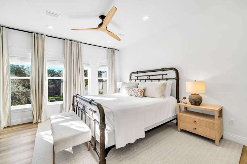 Bedroom #1 features a king bed, smart tv and ensuite.