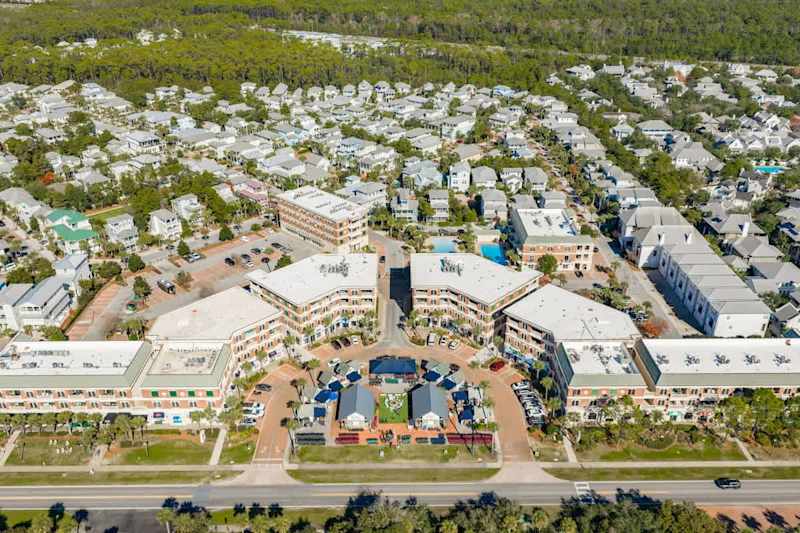 The Village is located in Seacrest Beach, perfectly nestled between Alys Beach & Rosemary Beach.