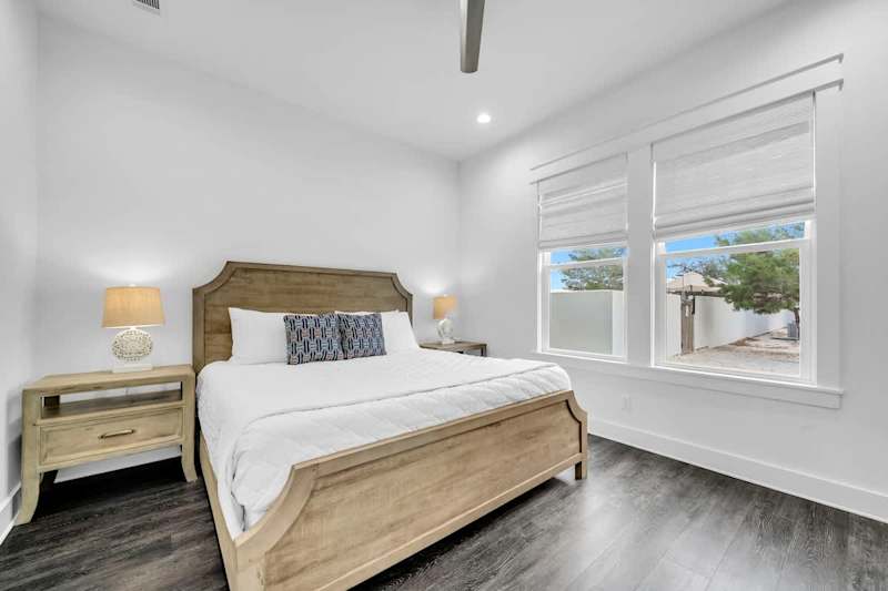 Bedroom #1 features a king bed, smart tv and ensuite