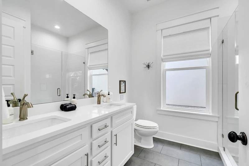 Ensuite bathroom with walk-in shower