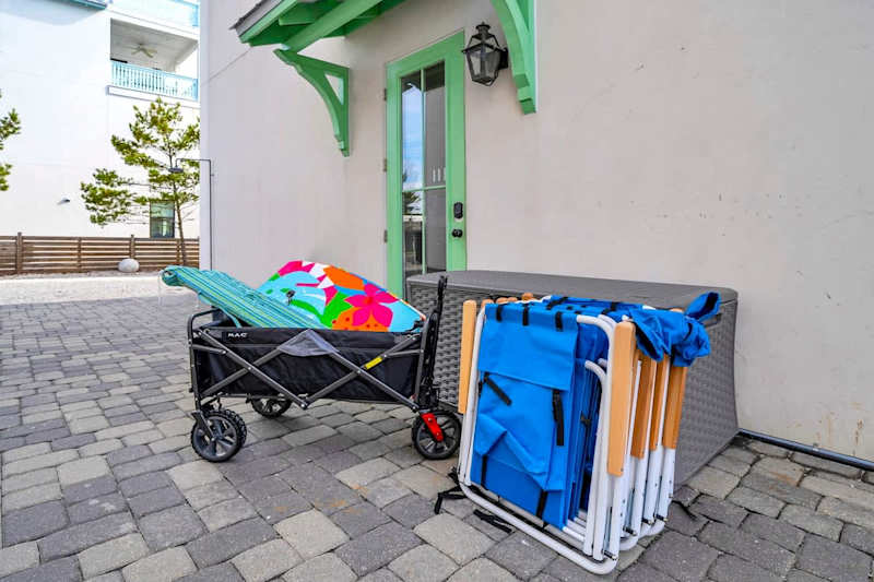 Pack light, beach essentials available during your stay!