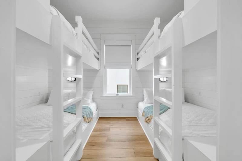 Built-in bunk room for comfortable group stays!