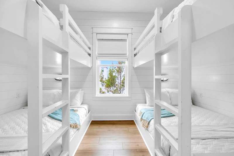 Built-in bunk room for comfortable group stays!