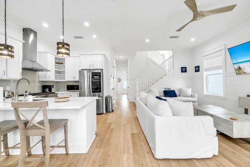 Fully equipped kitchen for all your cooking needs