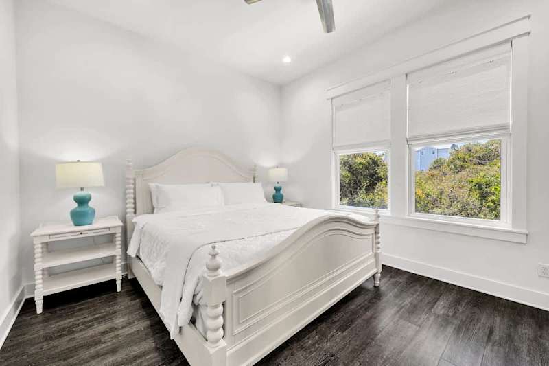 Bedroom #4 features a king.