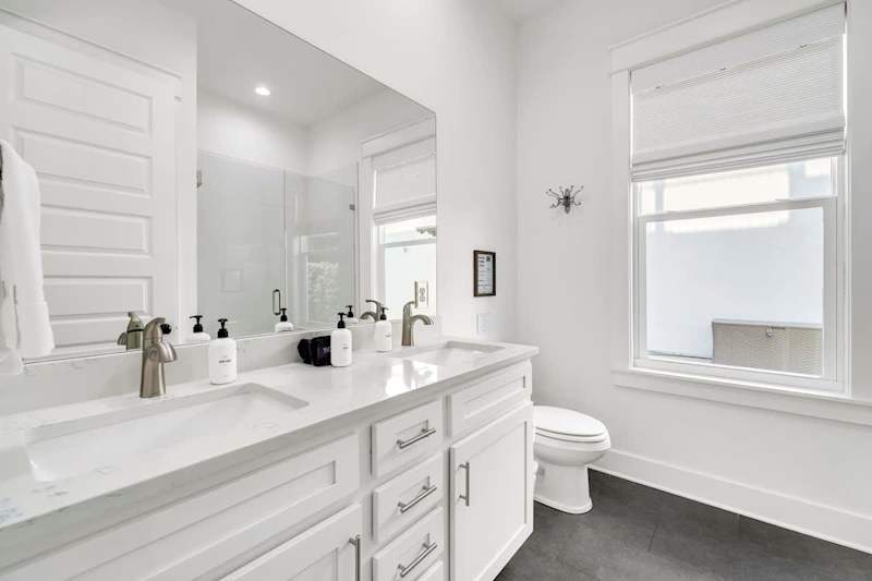 Ensuite bathroom with walk-in shower