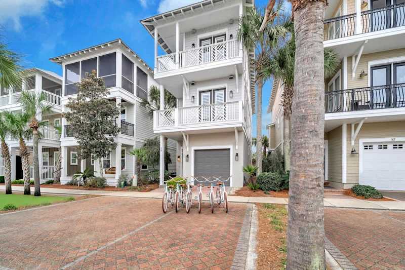 Multiple private balconies