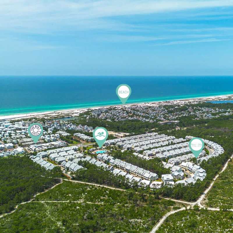 The home is right across the street from "The Big Chill" and close to multiple public beach access points.