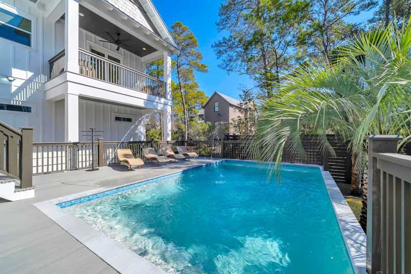 Private pool oasis