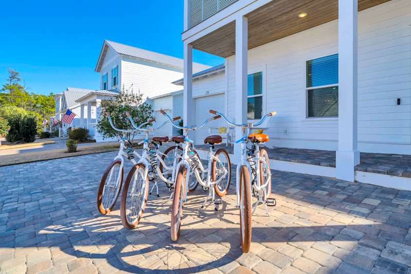 Four adult bikes included in your stay!