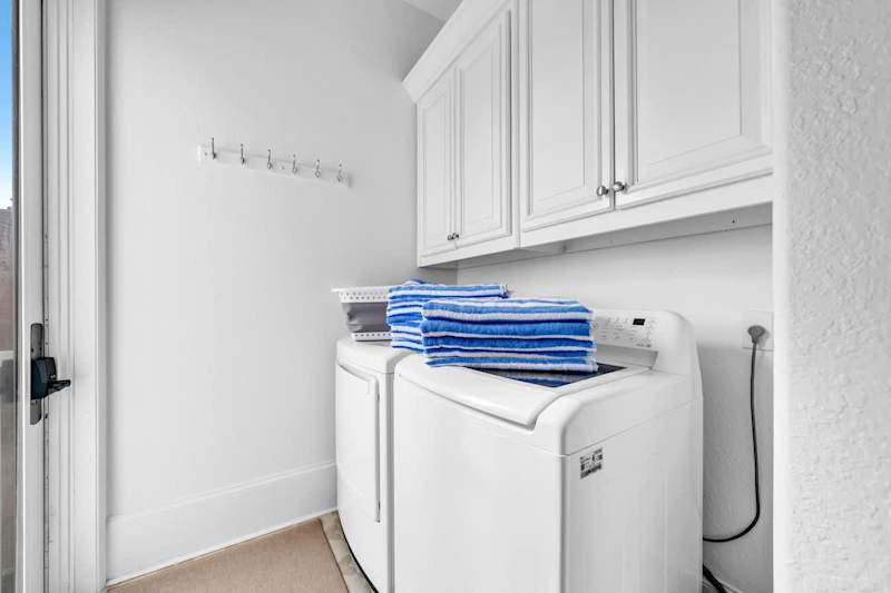 First floor laundry room